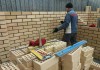 Фото Кладка кирпича и блоков, каменщики, строительство домов в Пензе